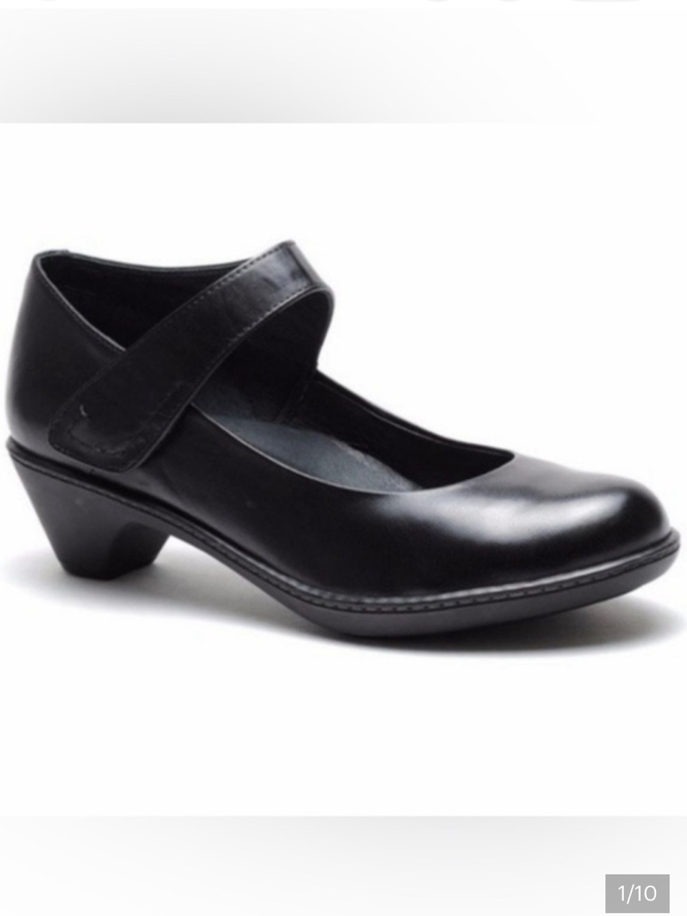 Dansko Bess Comfort Mary Jane Leather Heels Size 39